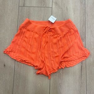 Free people - Life’s a breeze swit shorts in papaya - medium